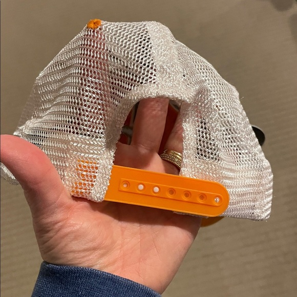 Zephyr Tennessee Bright Orange Cap with White Mesh and T Emblem - Picture 3 of 3